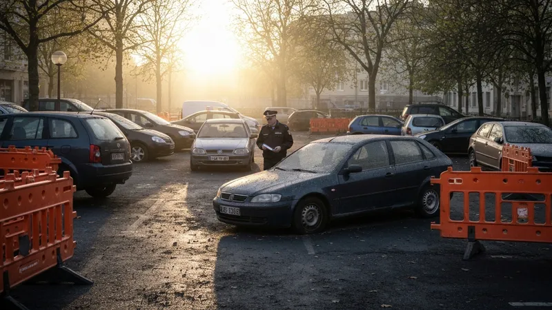 Législation sur l'abandon de véhicules
